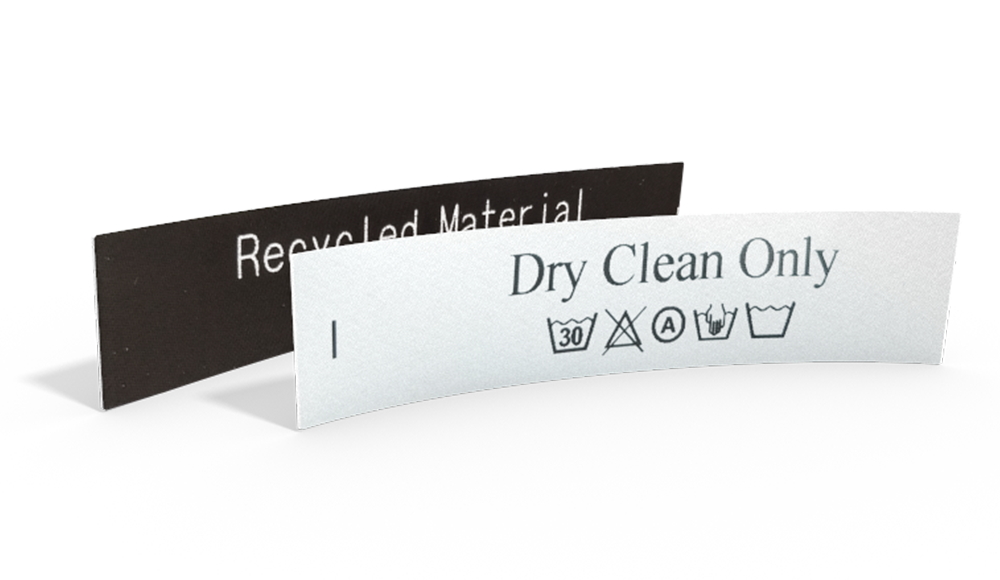Printed Laundry Labels