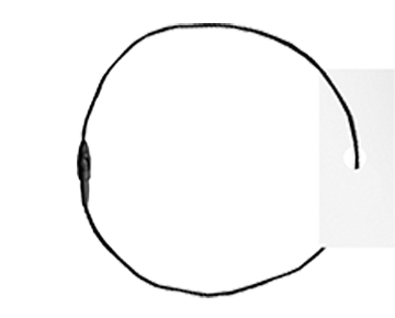 Black Cord with Snap Lock