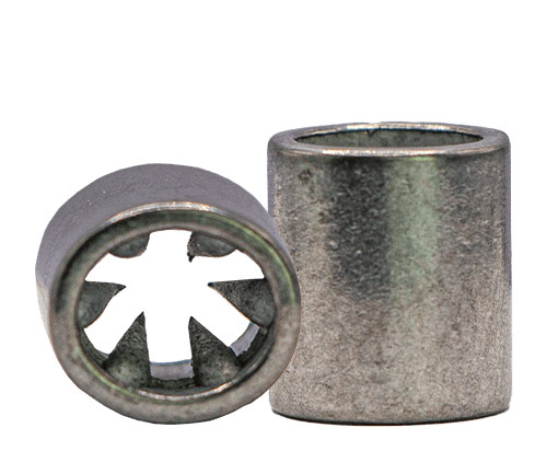 Metal closures oval 11x10mm