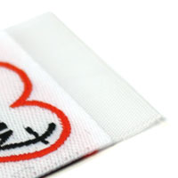 Example 2. Woven label without taffeta