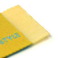 Example 1. Woven label without taffeta