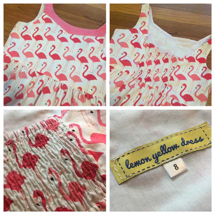 Customer Spotlight: lemon yellow dress