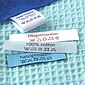 Printed Laundry Labels - example