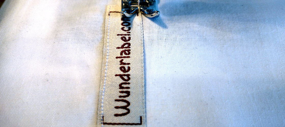 How to Sew On Clothing Labels