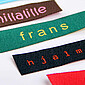 Woven Labels with Text & Symbol