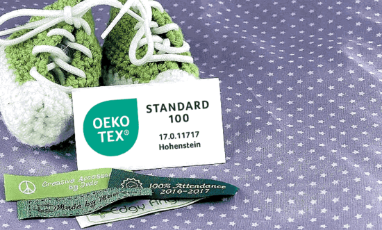 kledinglabels -oeko tex-wunderlabel