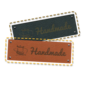 Faux Leather Labels