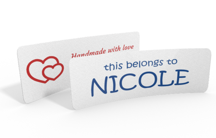 Iron on School Name Labels