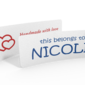Printed Iron on name labels