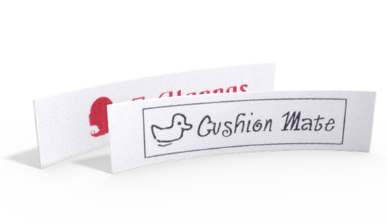 Printed Labels with Text & Symbol