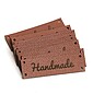 Faux Leather Labels