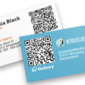 Printed Business Cards  with QR Code