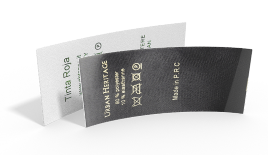 Printed Laundry Labels