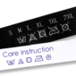 Small Printed Laundry Labels