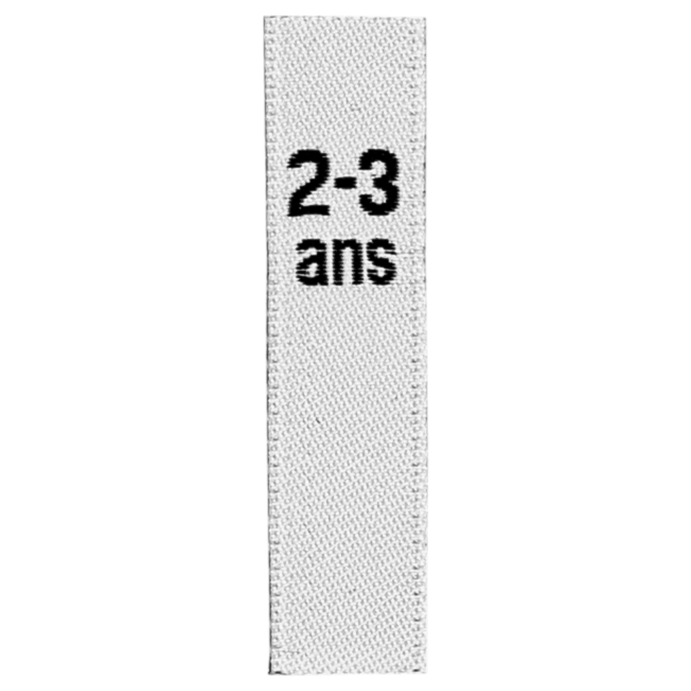 Child & Toddler Sizes (2-3 ans - 12-13 ans) White