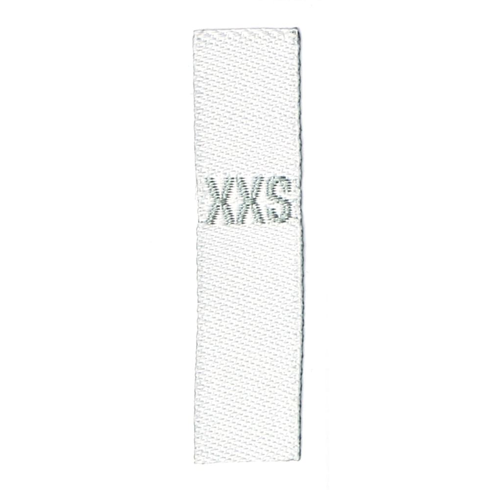 Adult Sizes XXS - XXXL White (Gray Text)