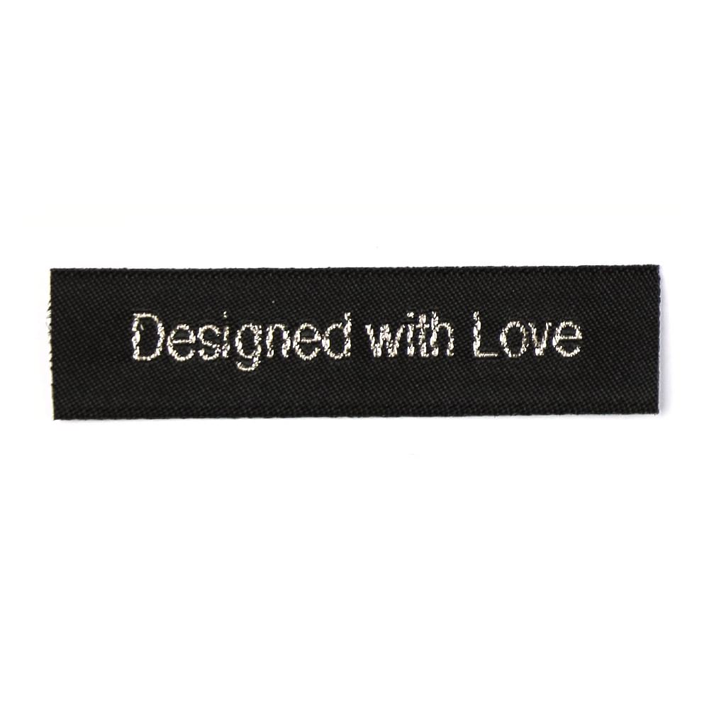 Woven Labels - Designed with Love