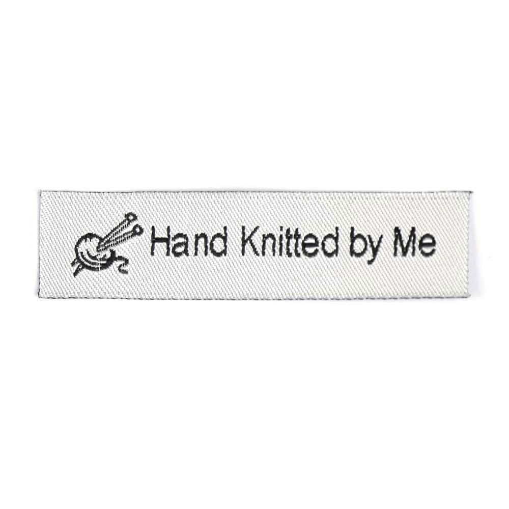 Woven Labels - Hand Knitted by Me
