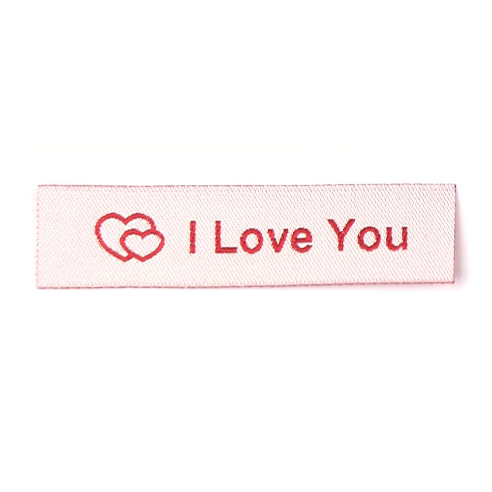 Woven Labels - I Love You